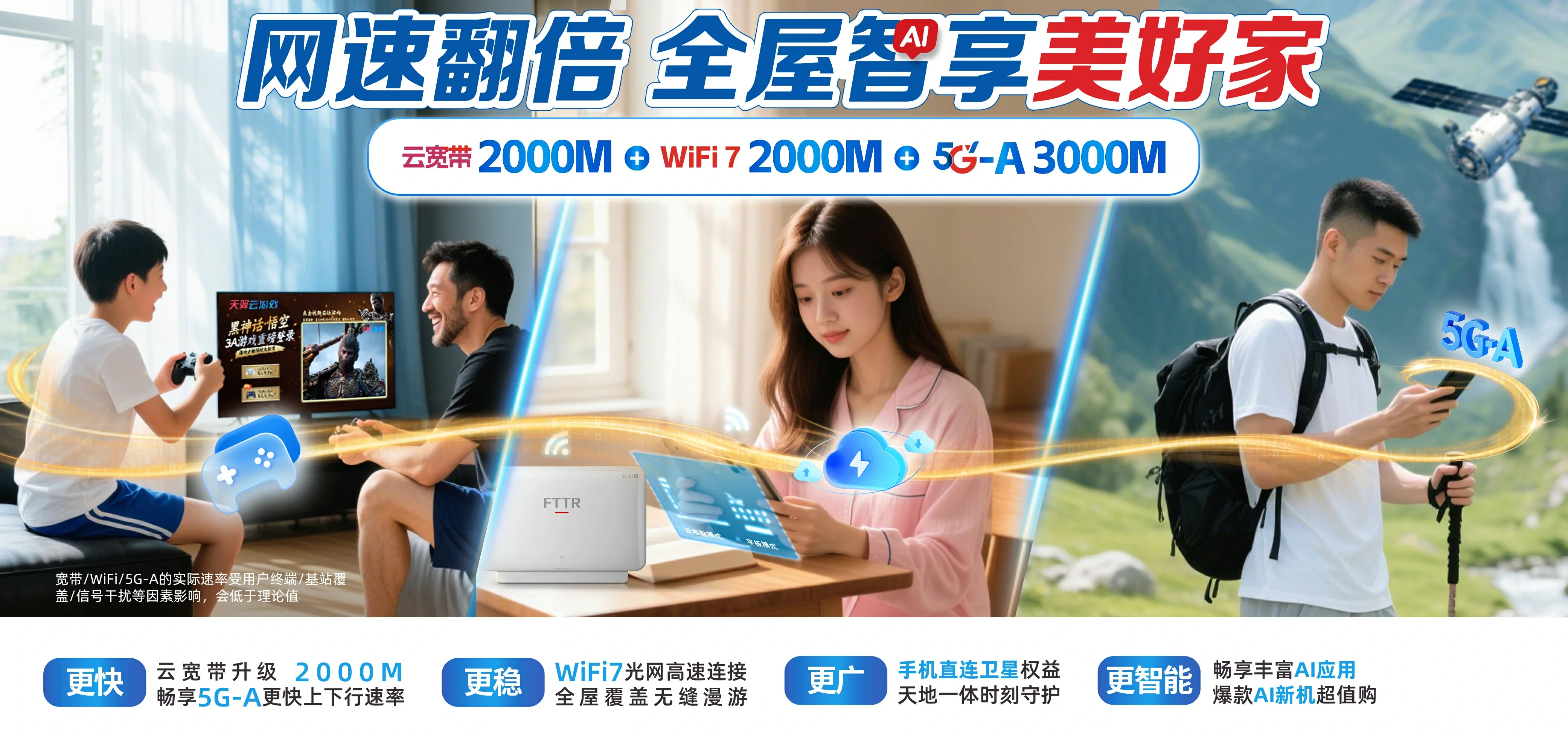 中国电信 太平区电信宽带 宽带套餐